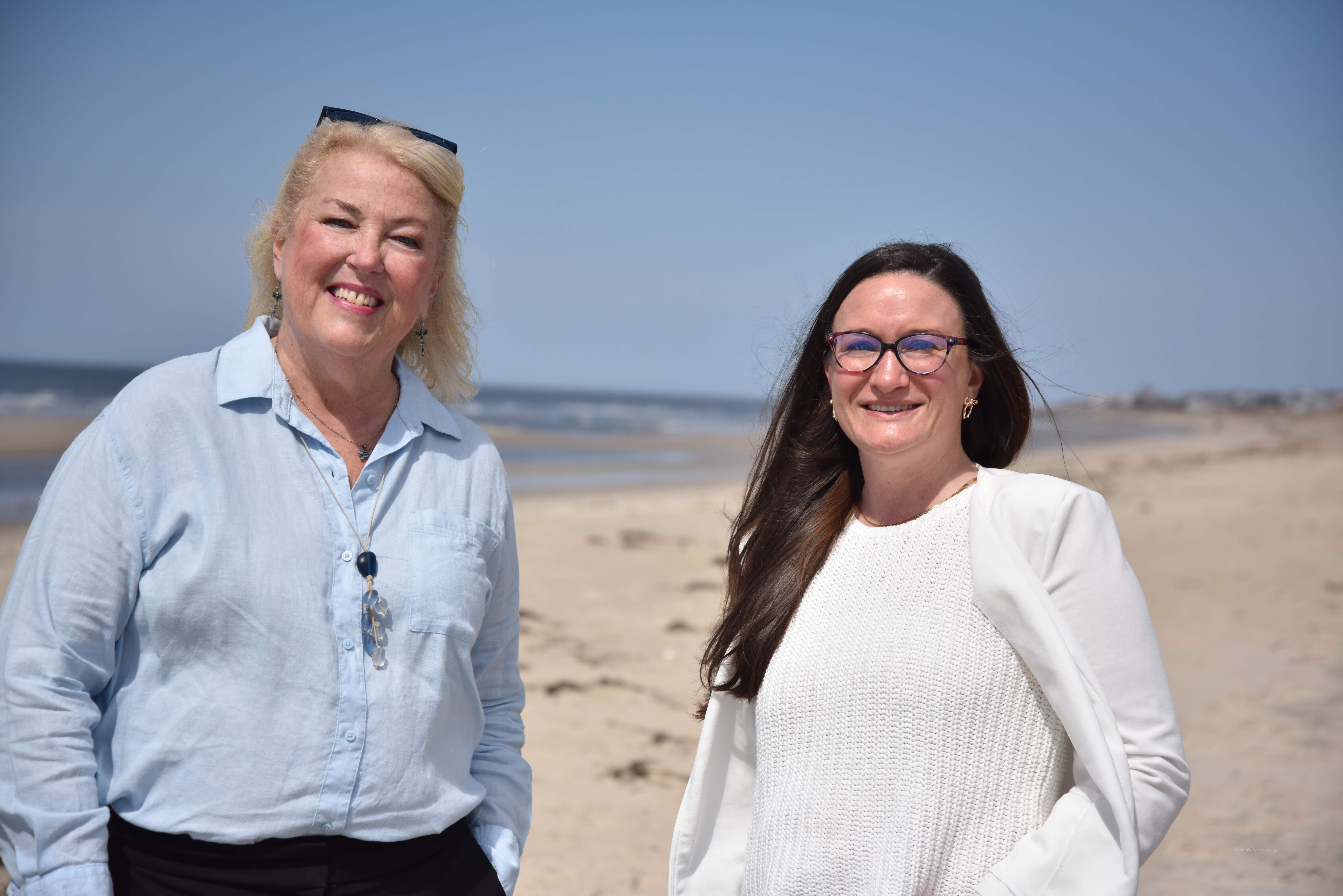 Elizabeth Blair-Slemmer and Michelle Simmons