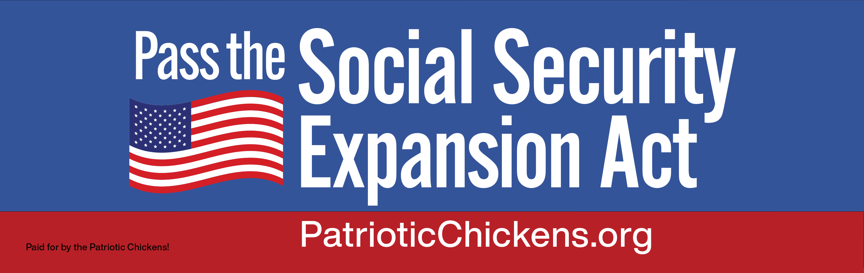 Patriotic Chickens