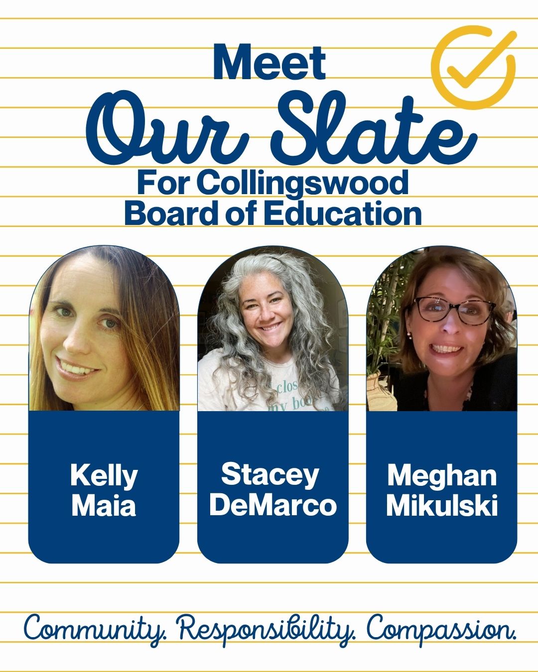Kelly Maia, Stacey DeMarco, and Meghan Mikulski