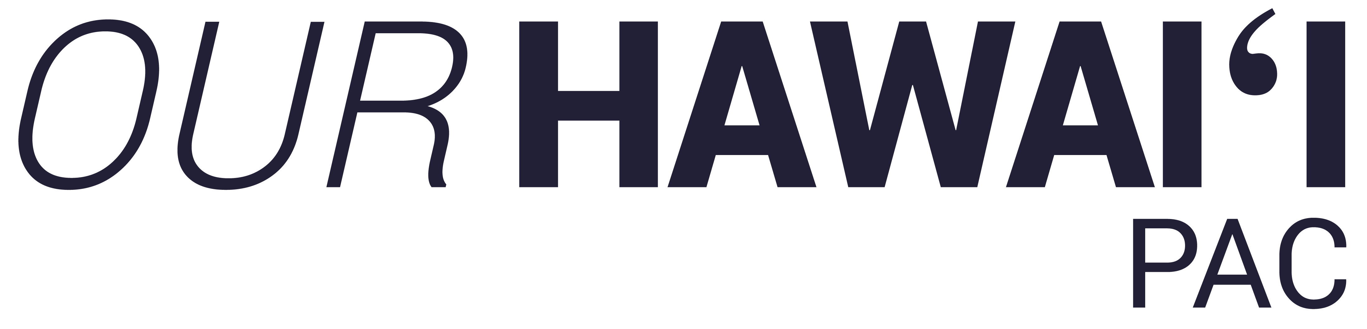 Our Hawai'i PAC